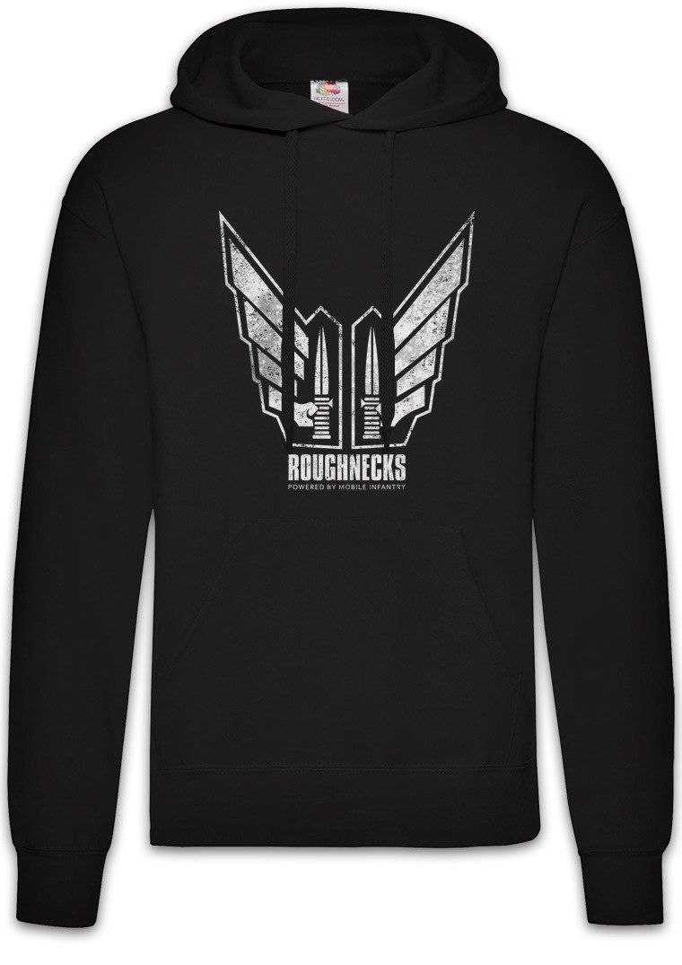 Hoodie Ricos Roughnecks Herren Hoodie Tattoo Flag Starship Movie Troopers