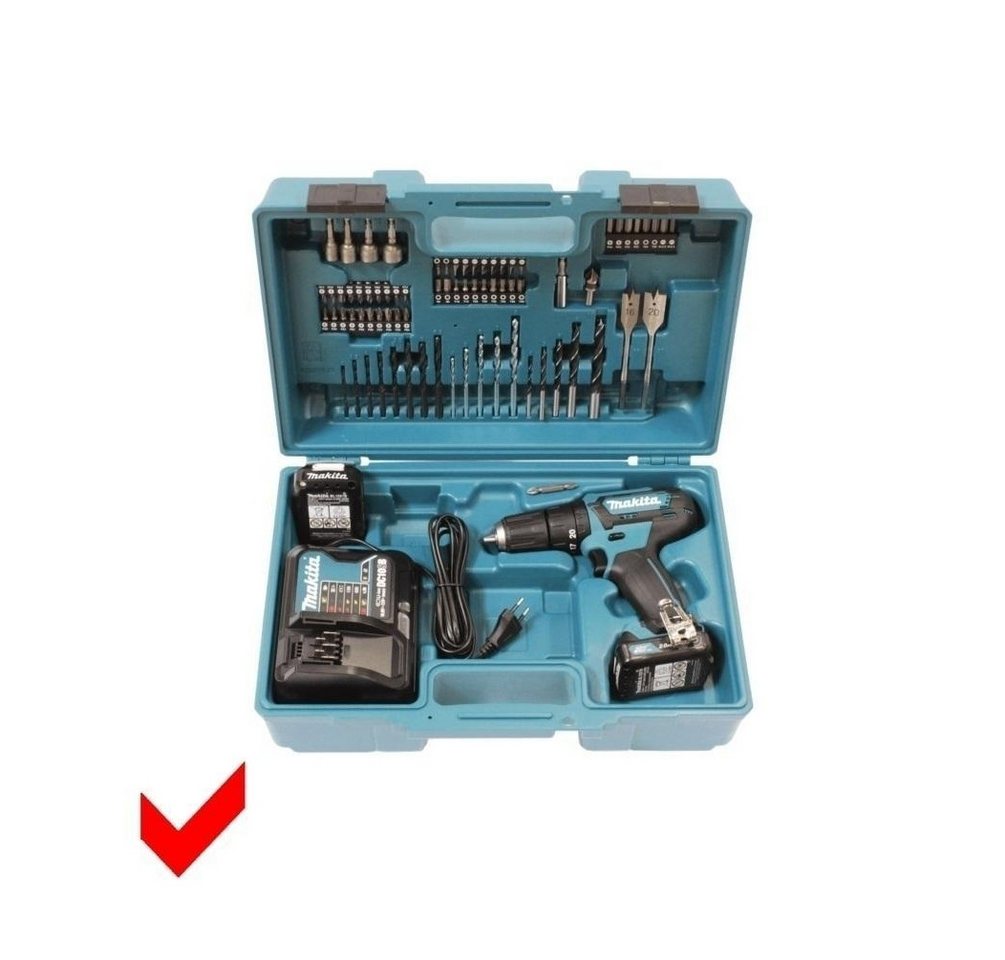 Thumbnail - Makita Akku-Bohrschrauber Akku-Schlagbohrschrauber HP333DSAX1 12 Volt, 12 V V