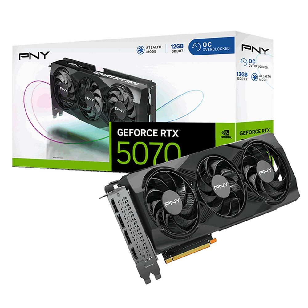PNY GeForce RTX 5070 OC Grafikkarte