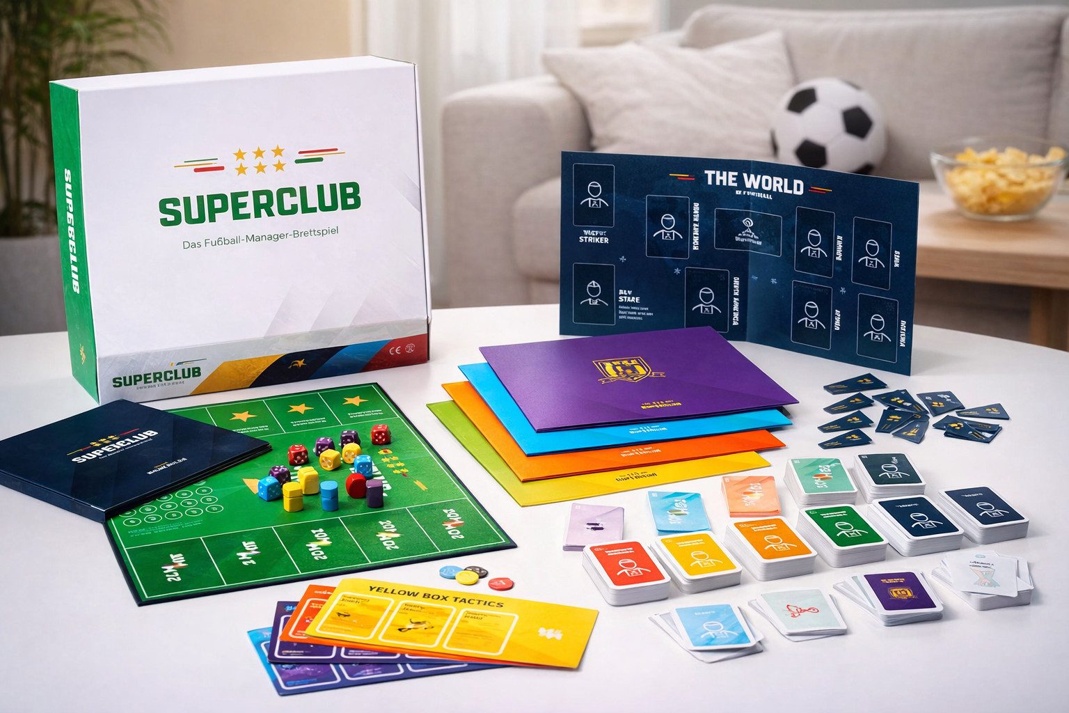 TSE Spiel SUPERCLUB THE FOOTBALL MANAGER BOARD GAME LFCACB139 ENGLISCH
