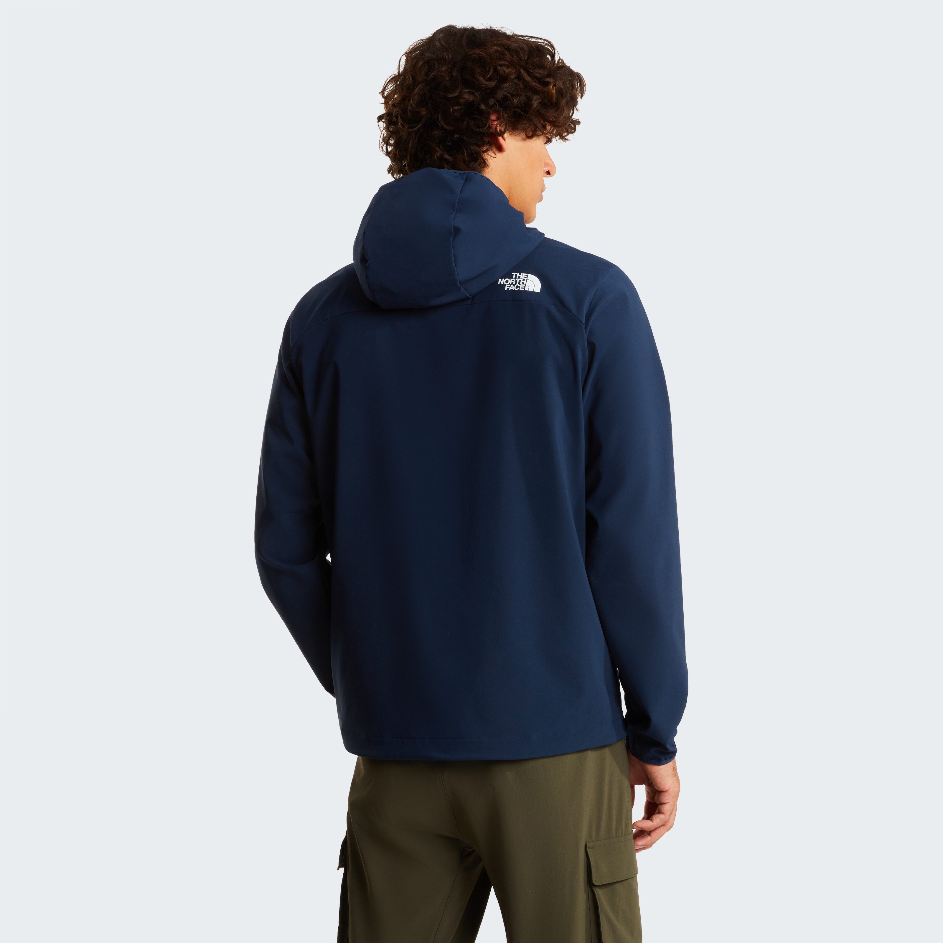 The North Face Softshelljacke M NIMBLE HOODIE 2 sportlicher Stil, atmungsaktives Material, hochelastisch