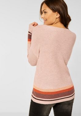 Cecil Sweatshirt Placed Colorblock Pullover
