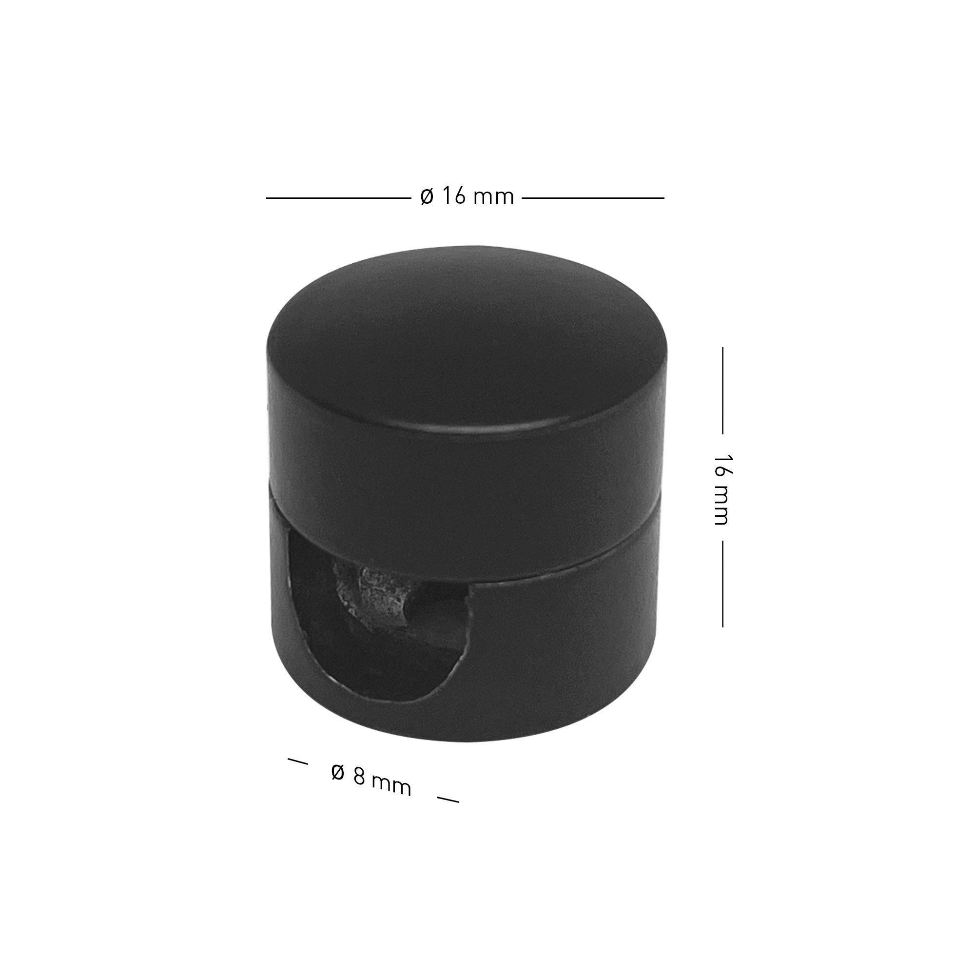 smartect Kabelzubehör Wand- & Deckenpins Aluminium für Lampenkabel, (Set, 4-tlg)