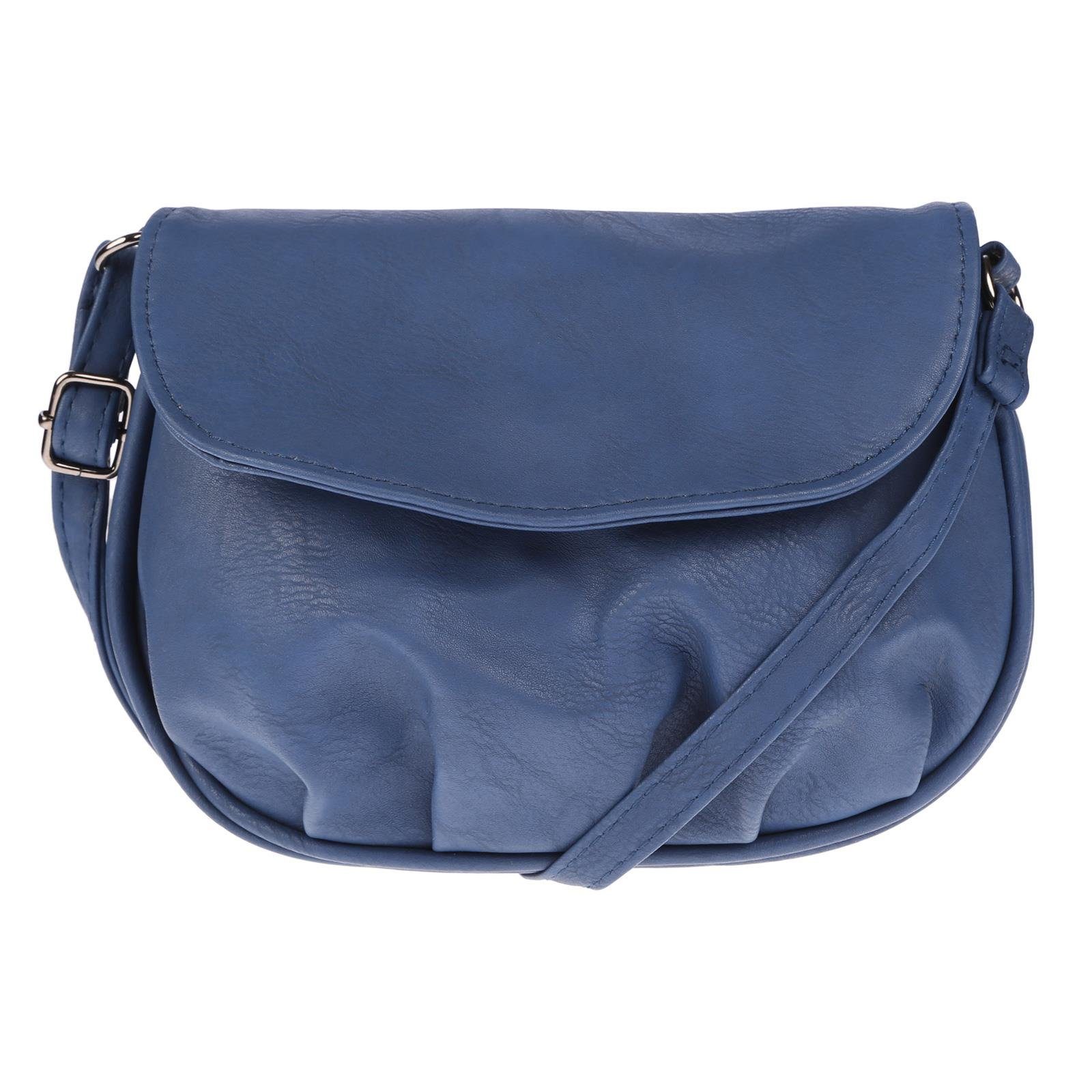 Christian Wippermann Umhängetasche Schultertasche Abendtasche Umhängetasche 19x15x6cm (einzeln), Überschlagtasche Kunstleder