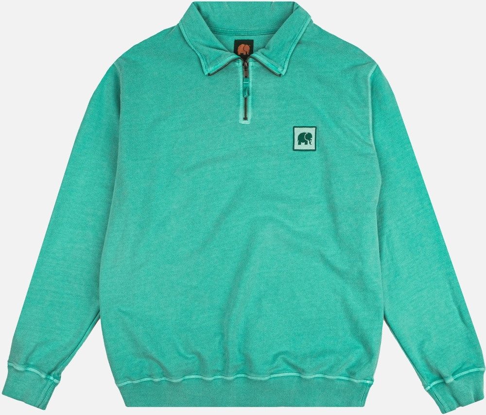 Rundhalspullover Sauce Pigment Quarter Zip Sweater