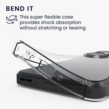 kwmobile Handyhülle Crystal Hülle für ASUS Zenfone 10 / Zenfone 9 TPU Silikon Case mit, TPU Silikon Case mit Ecken Schutz