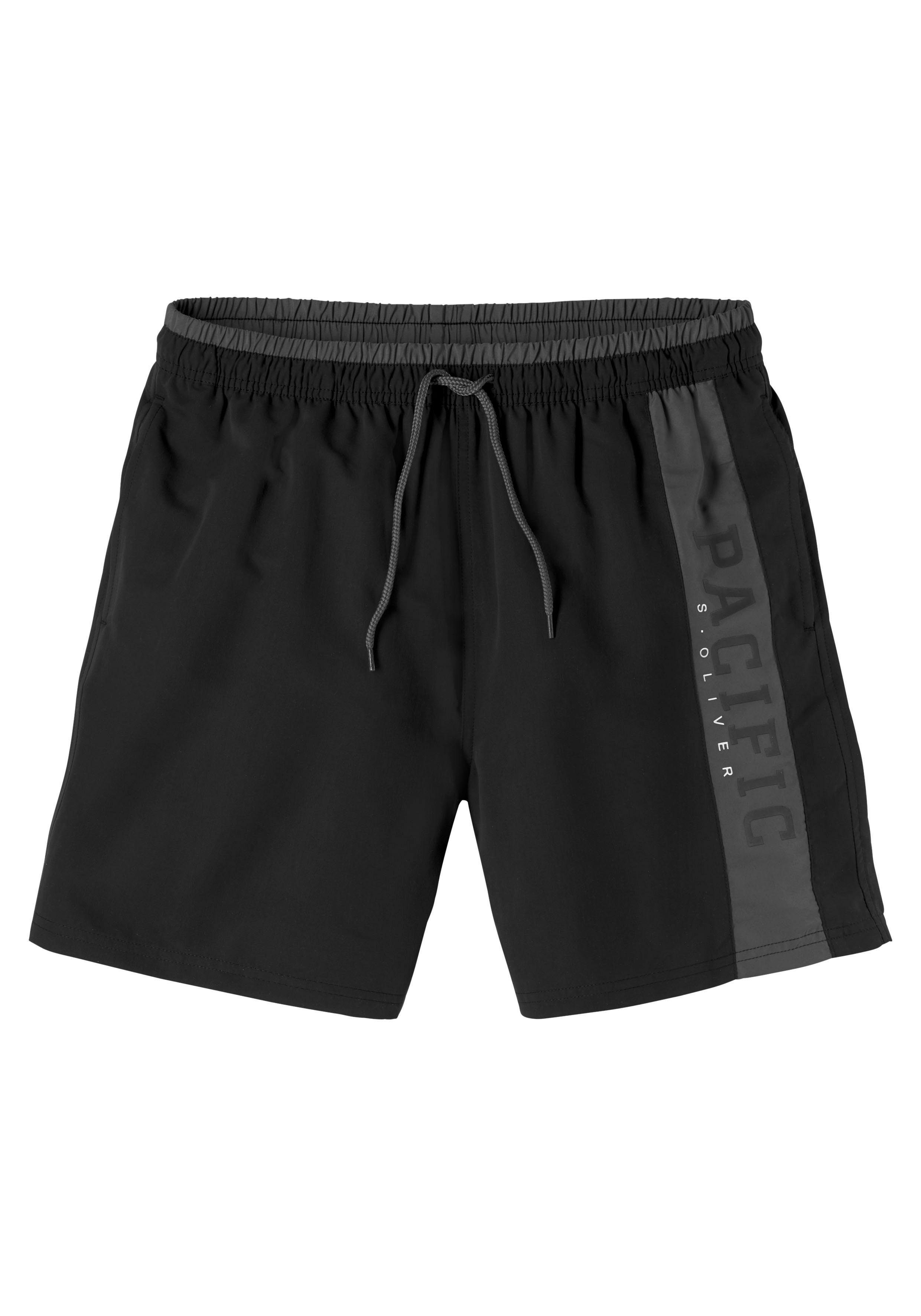 s.Oliver Badeshorts in verschiedenen Unifarben günstig online kaufen
