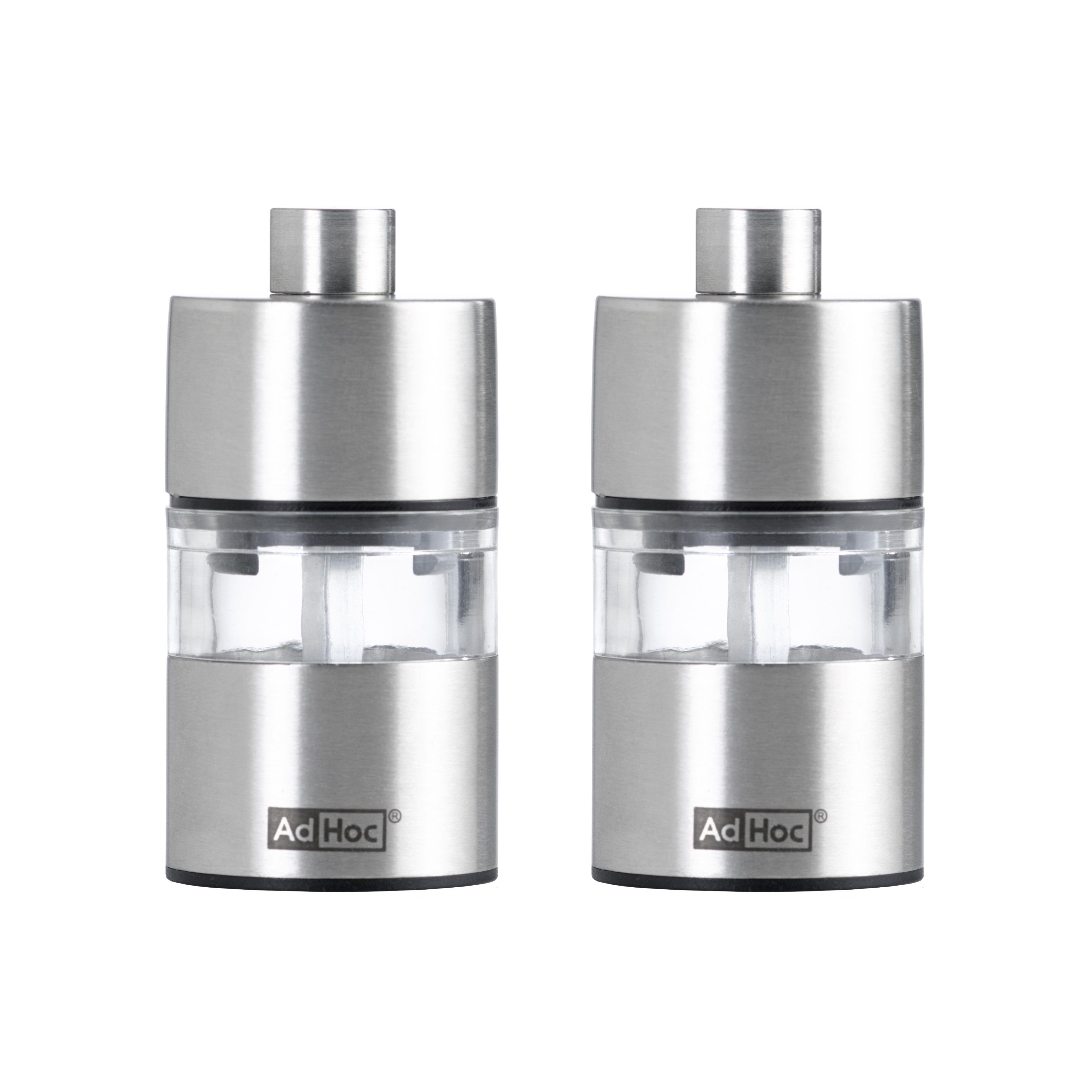 Pfeffermühle Set aus 2 Gewürzmühlen MINIMILL (6,2 cm hoch)