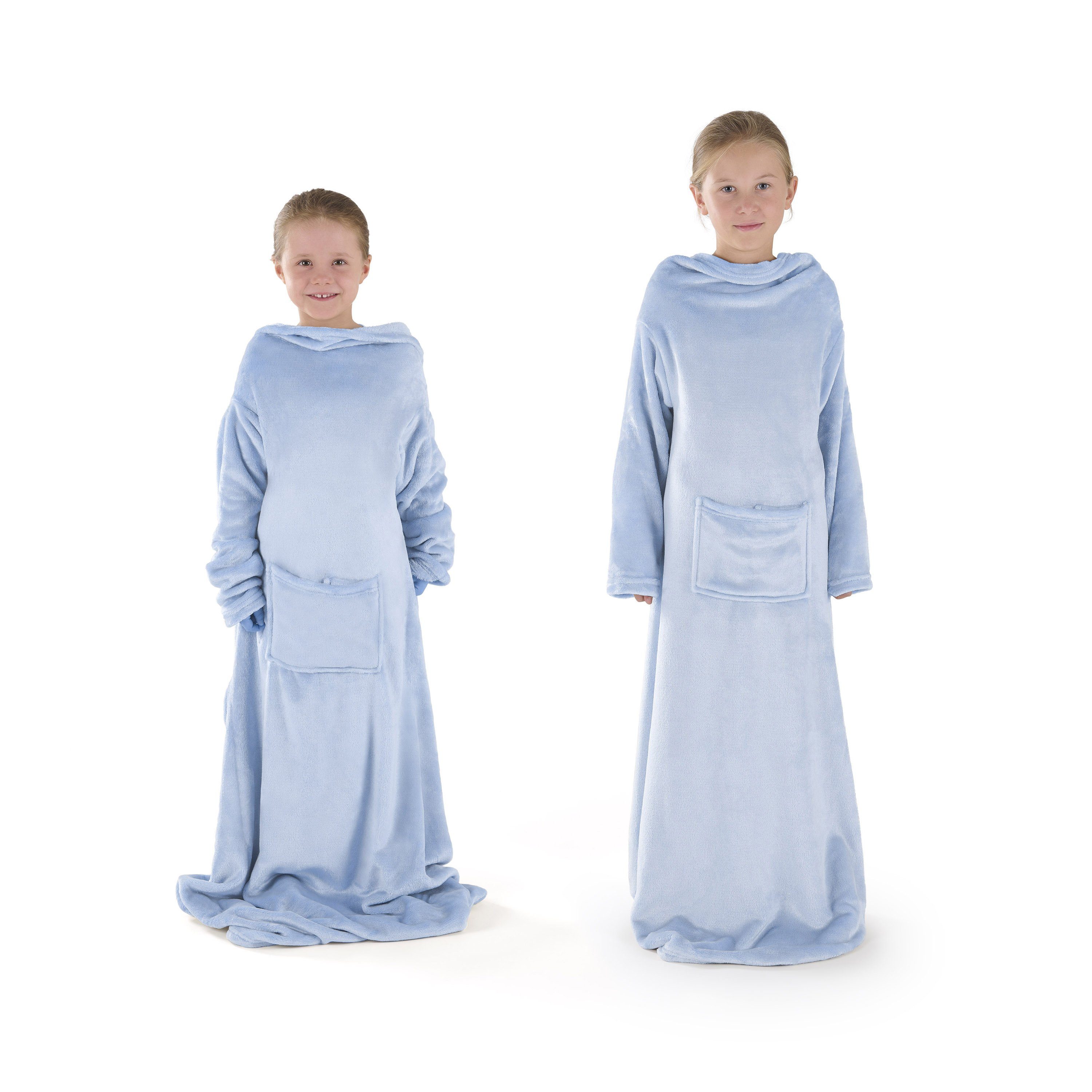 Kinderdecke Ärmeldecke Unisex Kuscheldecke flauschig mit Ärmeln, Blumtal, O günstig online kaufen