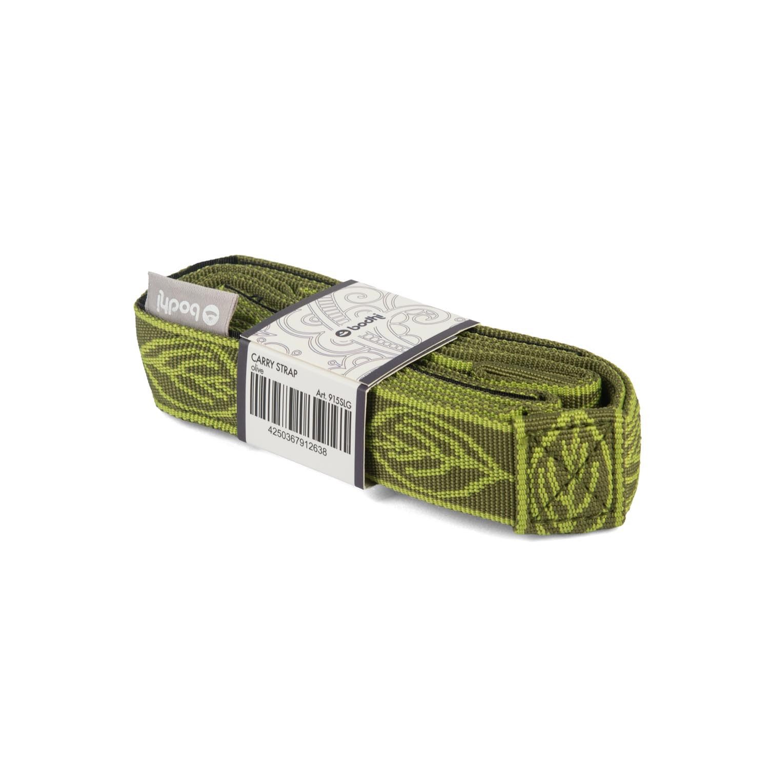 bodhi Yogamatte Yogamatten-Tragegurt olive grün