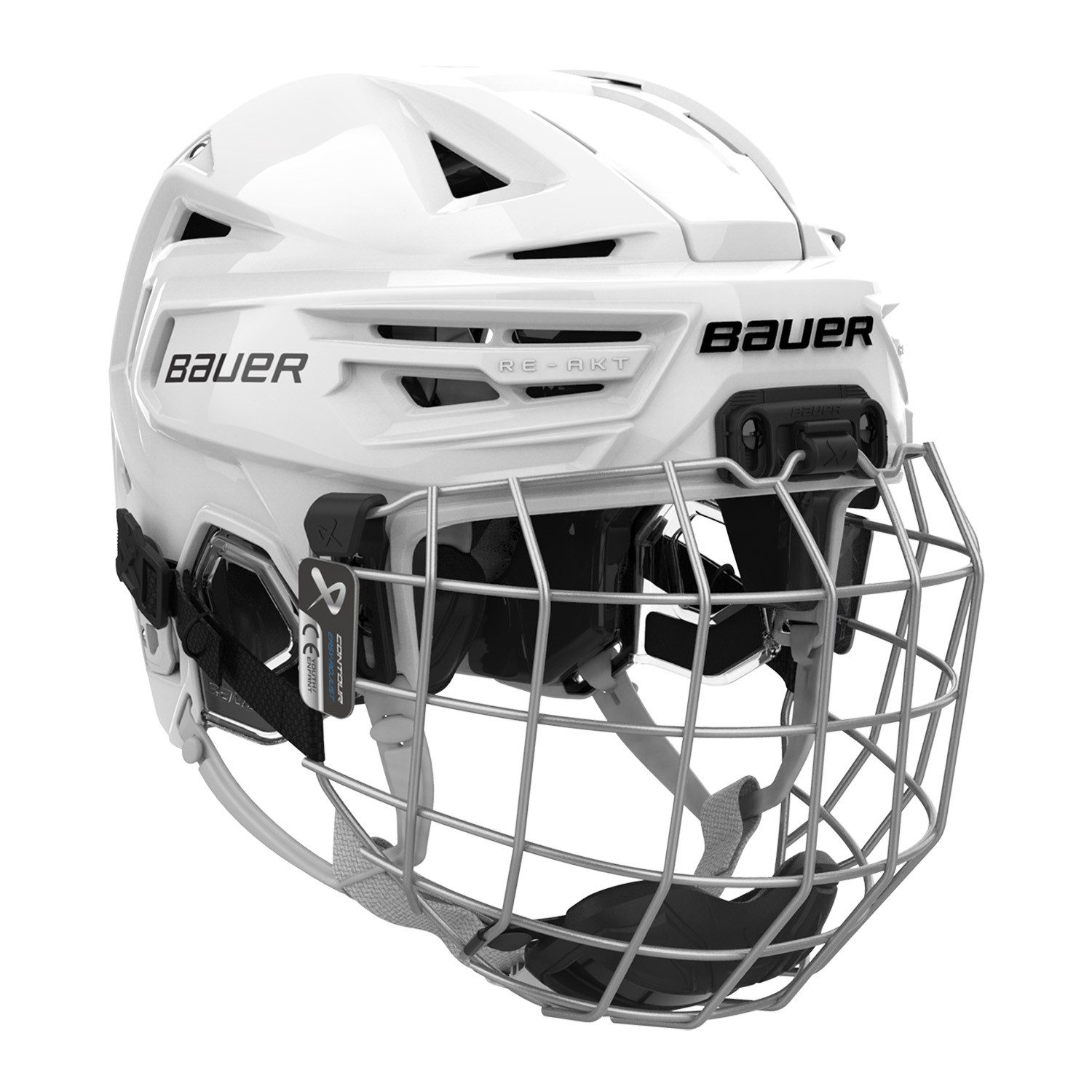 Bauer Eishockeyhelm Helm Bauer Combo (mit Gitter) Re-Akt 155 Bambini