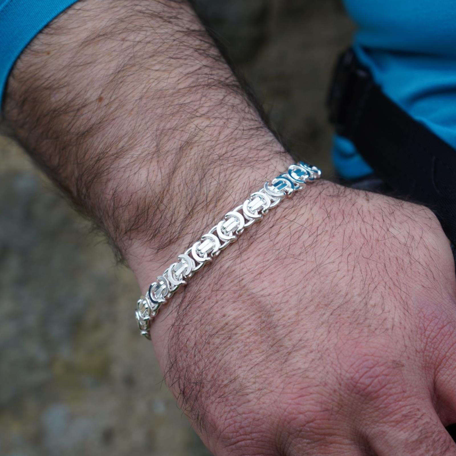 Tony Fein Königsarmband Etruskerarmband 8,5mm Königsarmband günstig online kaufen