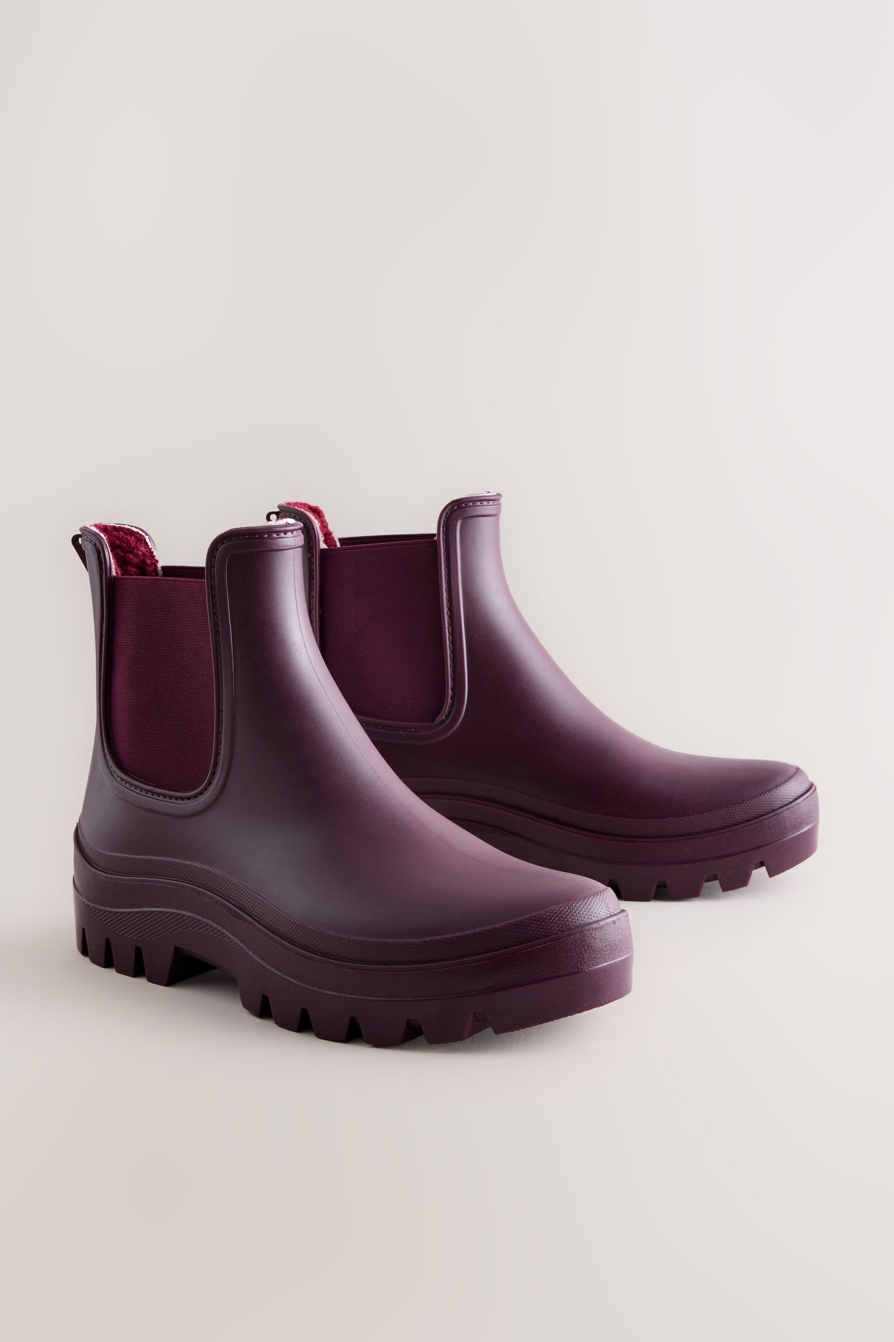 Next Chelsea-Gummistiefel mit Kunstfellfutter Gummistiefel (1-tlg) günstig online kaufen