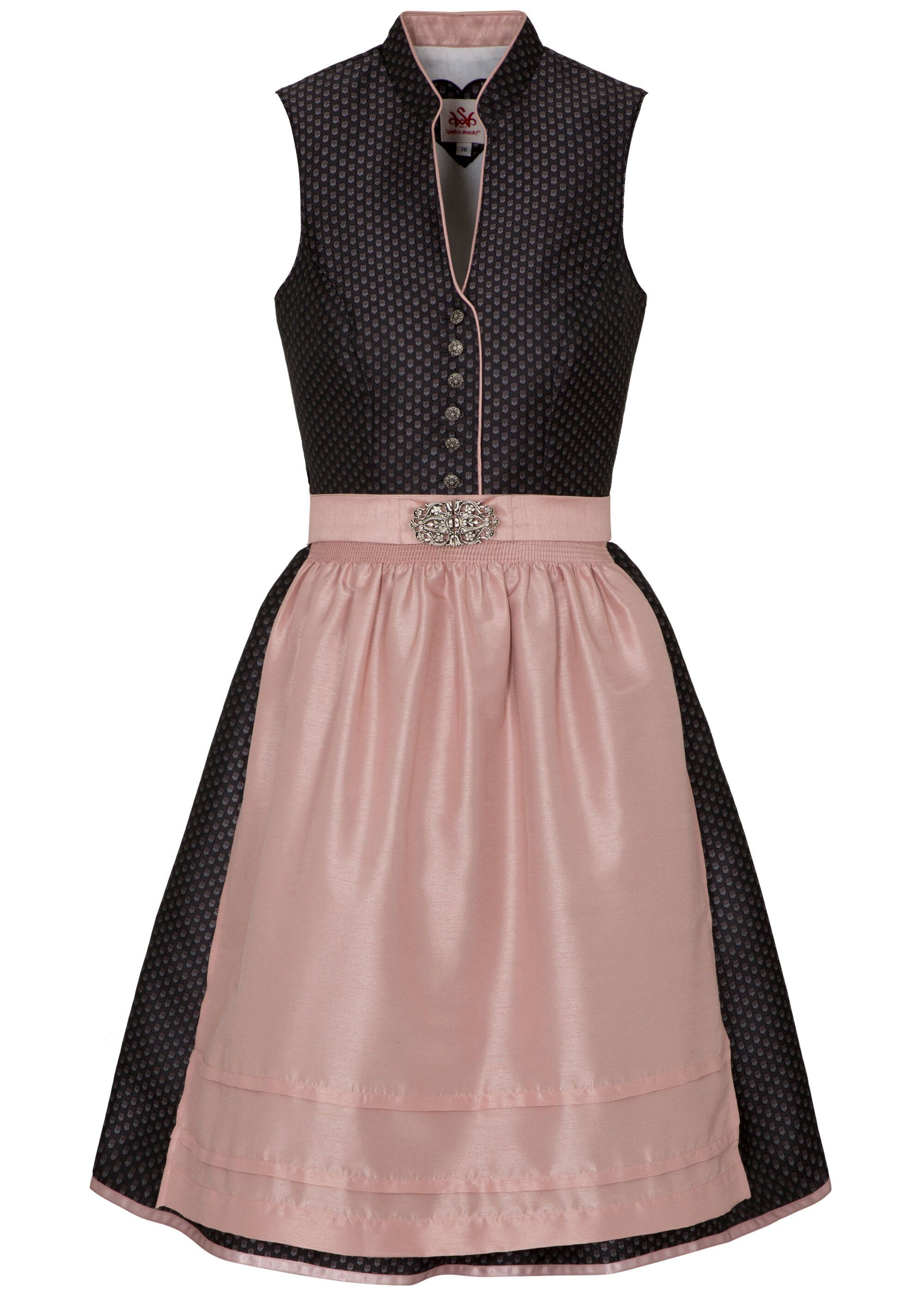 Spieth & Wensky Dirndl Dragee (1-tlg) mit Stehkragen günstig online kaufen