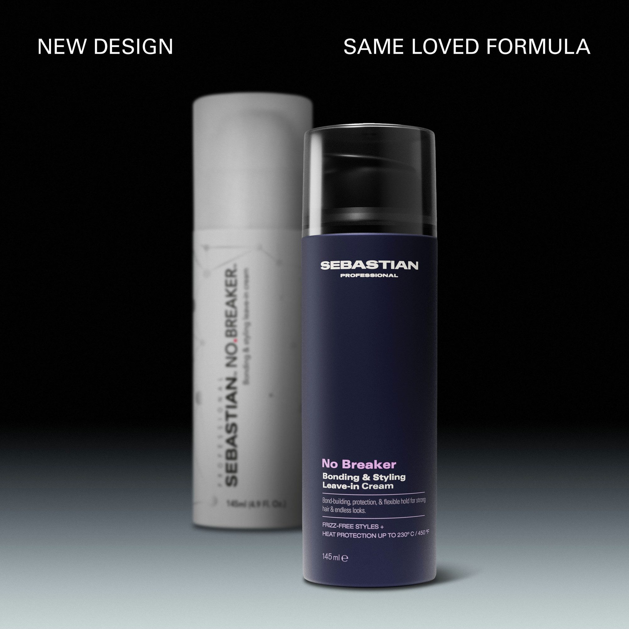 Sebastian Professional Haarcreme No Breaker Bonding & Styling Leave-In Crème, für geschädigtes, glanzloses, trockenes und widerspenstiges Haar