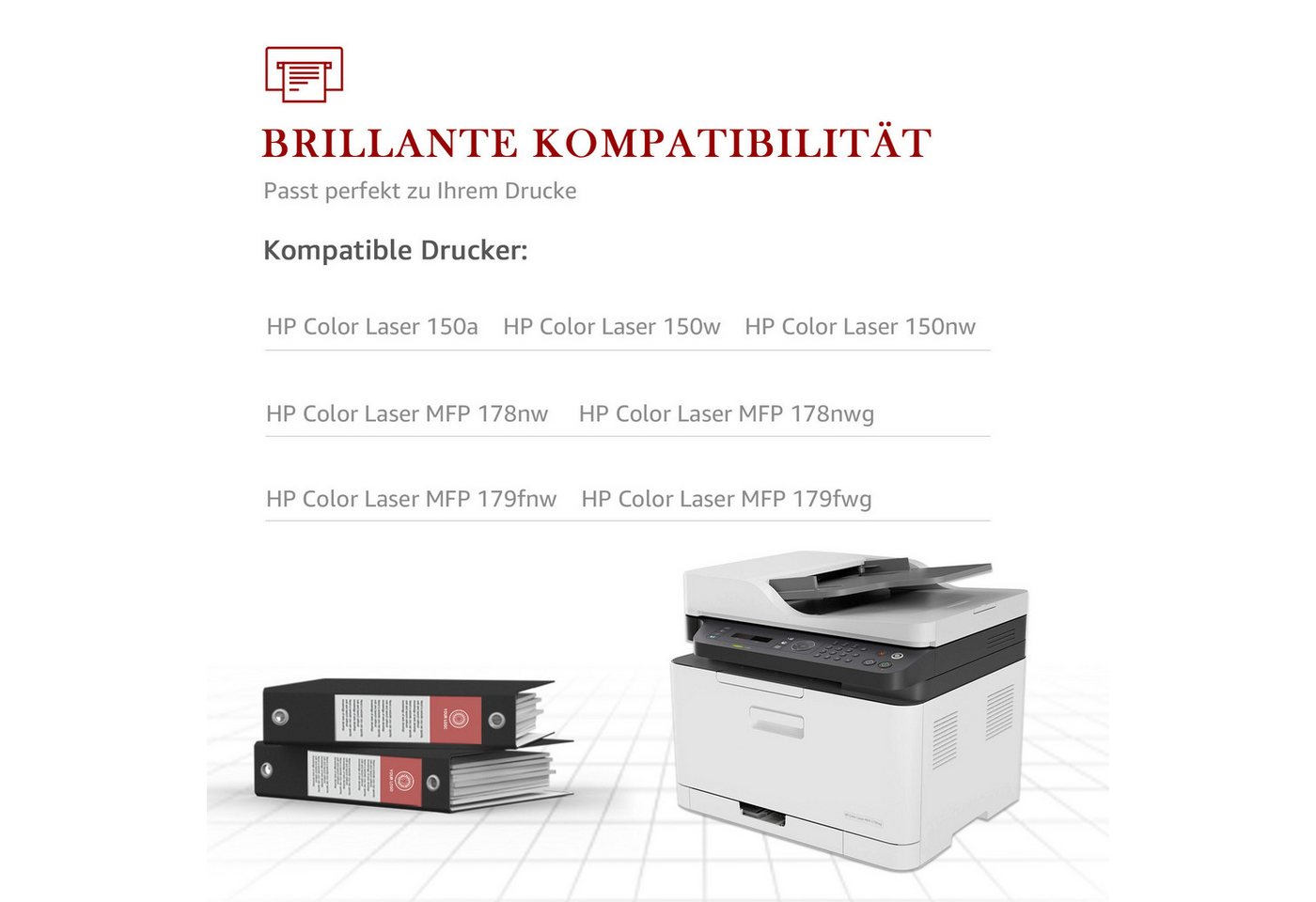 Thumbnail - Toner Kingdom Tonerpatrone Ersatz für HP 117 117A W2070A W2071A W2072A W2073A