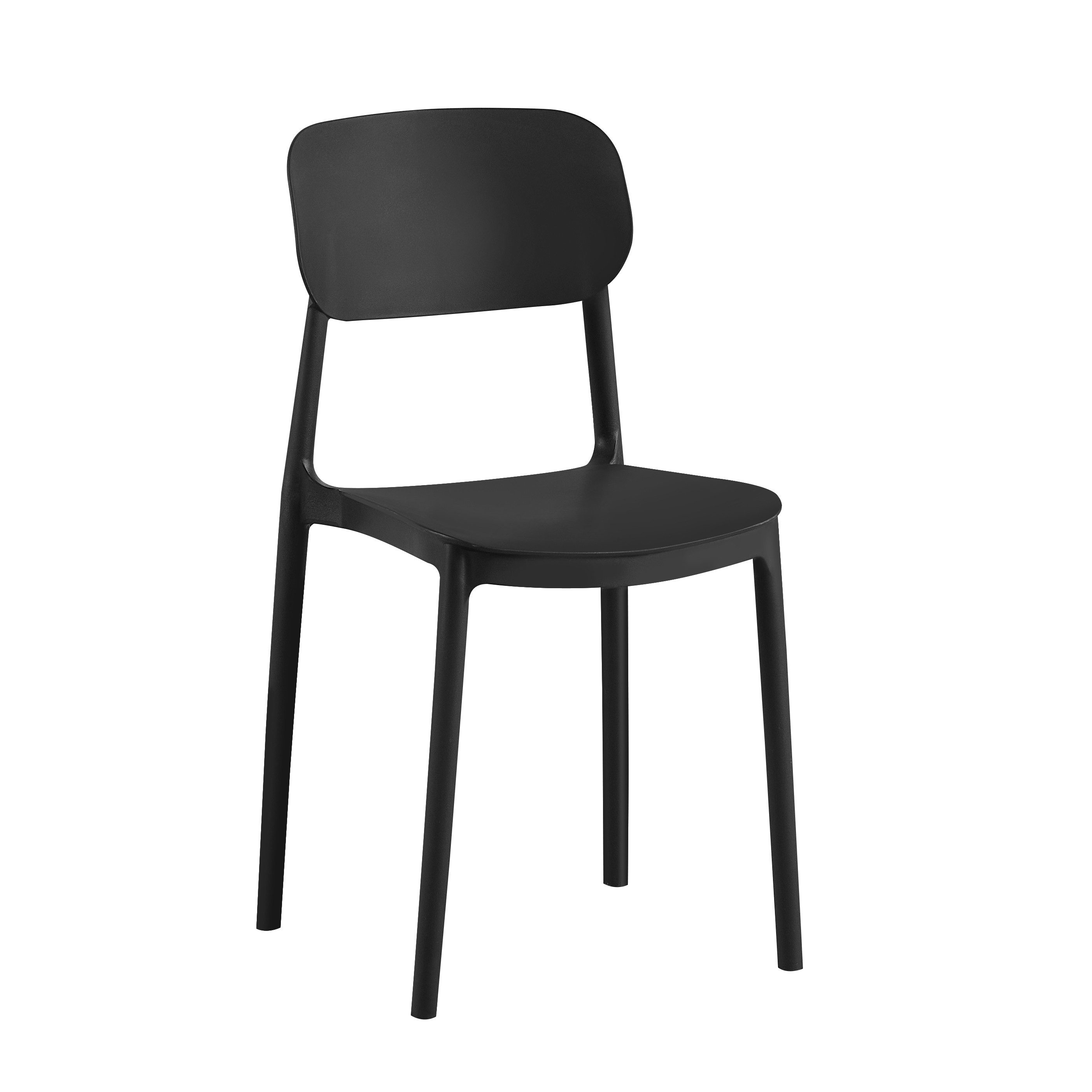 BIG Möbel Gartenstuhl Terrassenstuhl Capri schwarz, günstig online kaufen