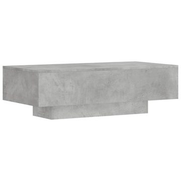 furnicato Couchtisch Betongrau 100x49,5x31 cm Holzwerkstoff