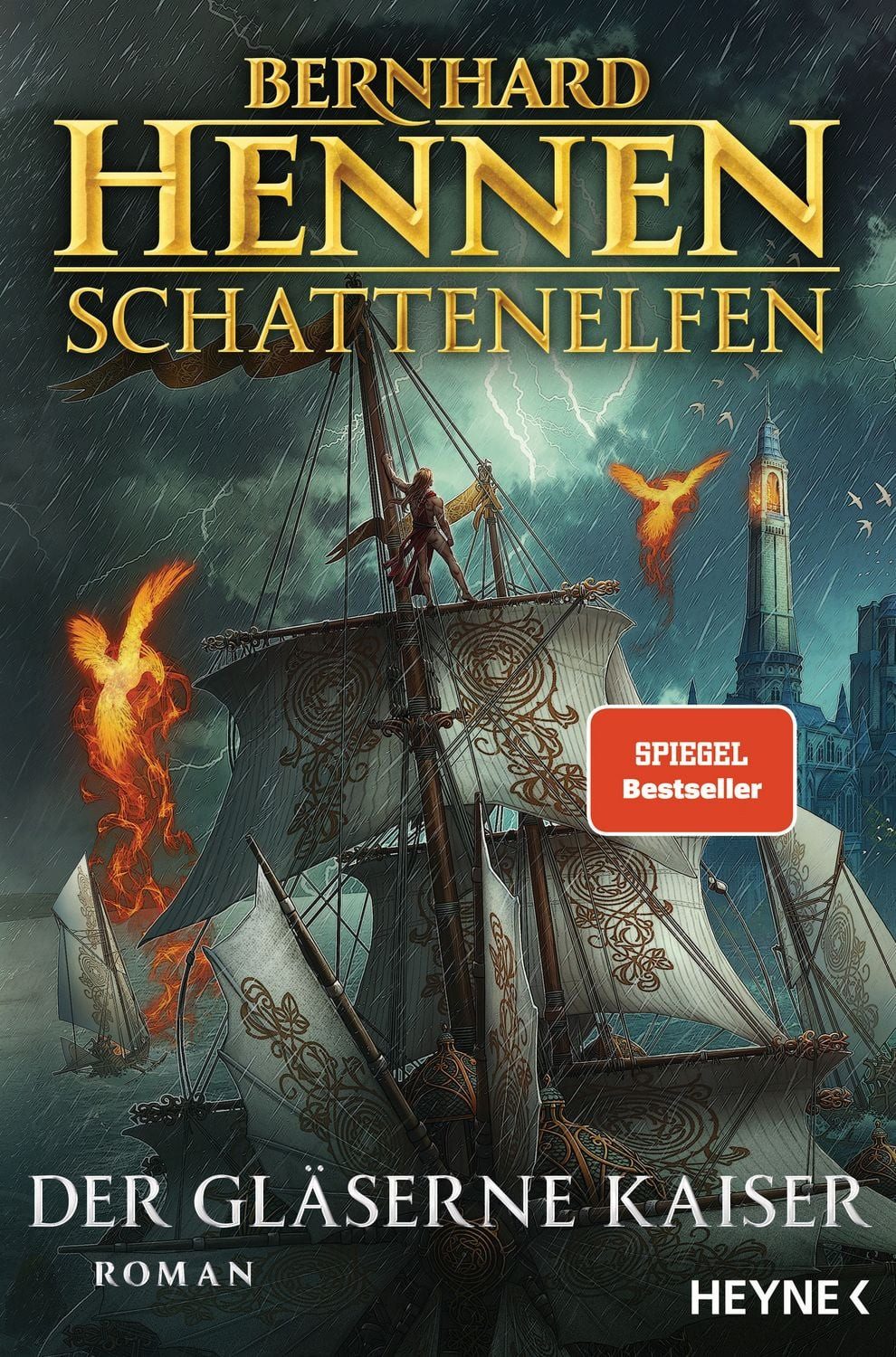 Schattenelfen - Der Gläserne Kaiser / Bernhard Hennen, Roman