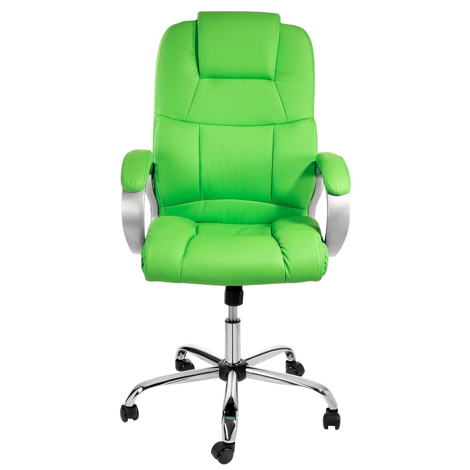 TPFLiving Chefsessel Denver mit abgebremsten Rollen (XXL Bürostuhl ergonomi günstig online kaufen