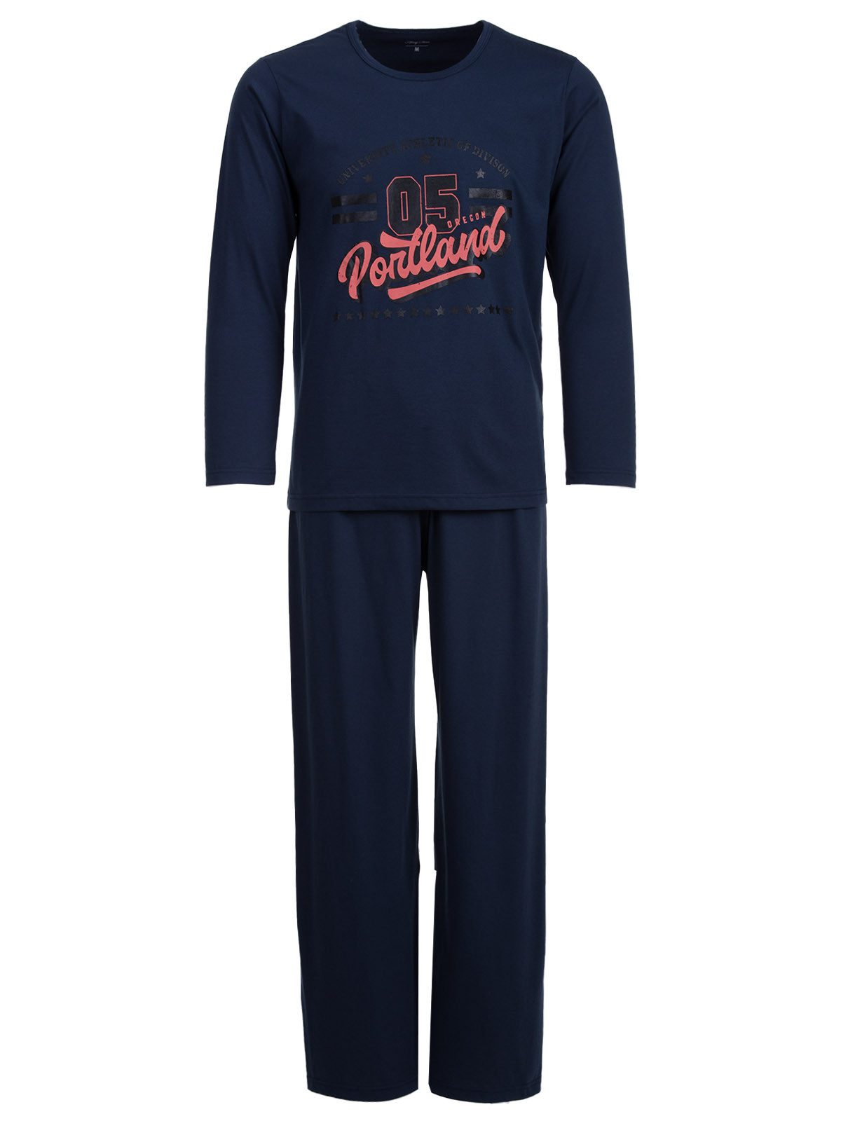 Henry Terre Schlafanzug Pyjama Set Langarm - Oregon Portland günstig online kaufen