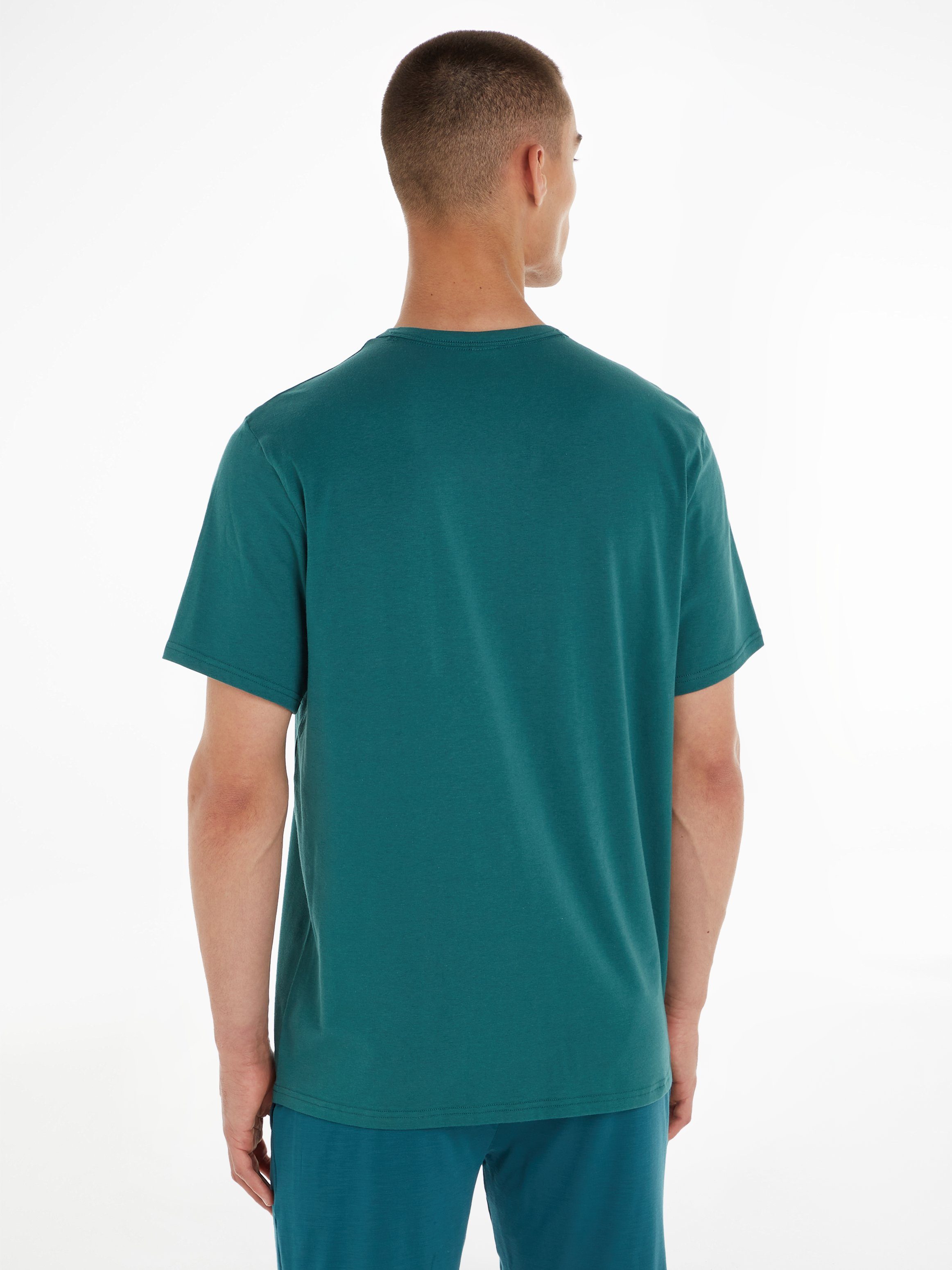 mit Logoschriftzug T-Shirt Calvin S/S Klein CREW NECK Underwear