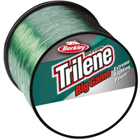 Berkley Angelschnur, 600 m Länge, Berkley Trilene Big Game Green 0,38mm 10kg 600m Monofile Angelschnur