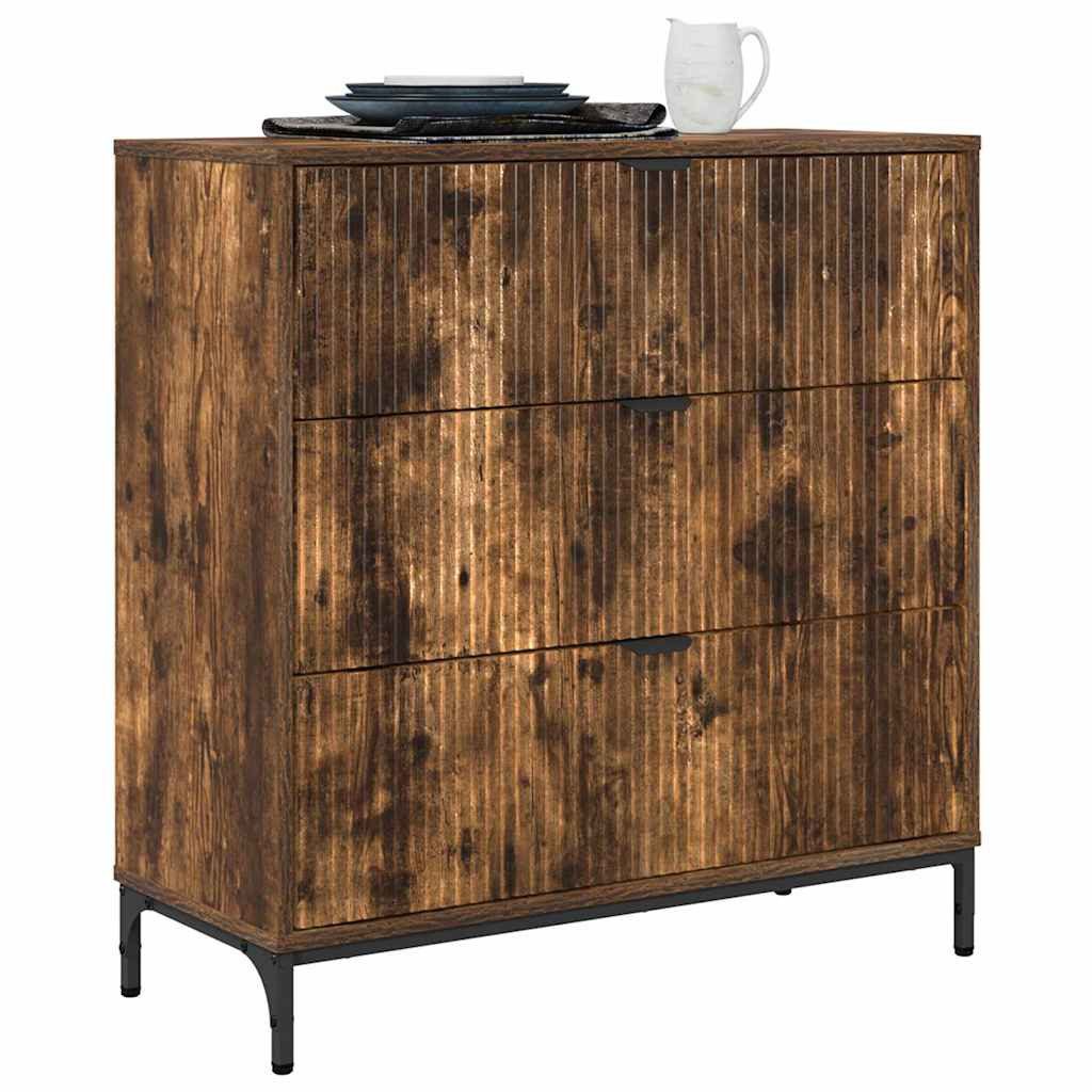 vidaXL Sideboard Sideboard Räuchereiche 79,5 x günstig online kaufen
