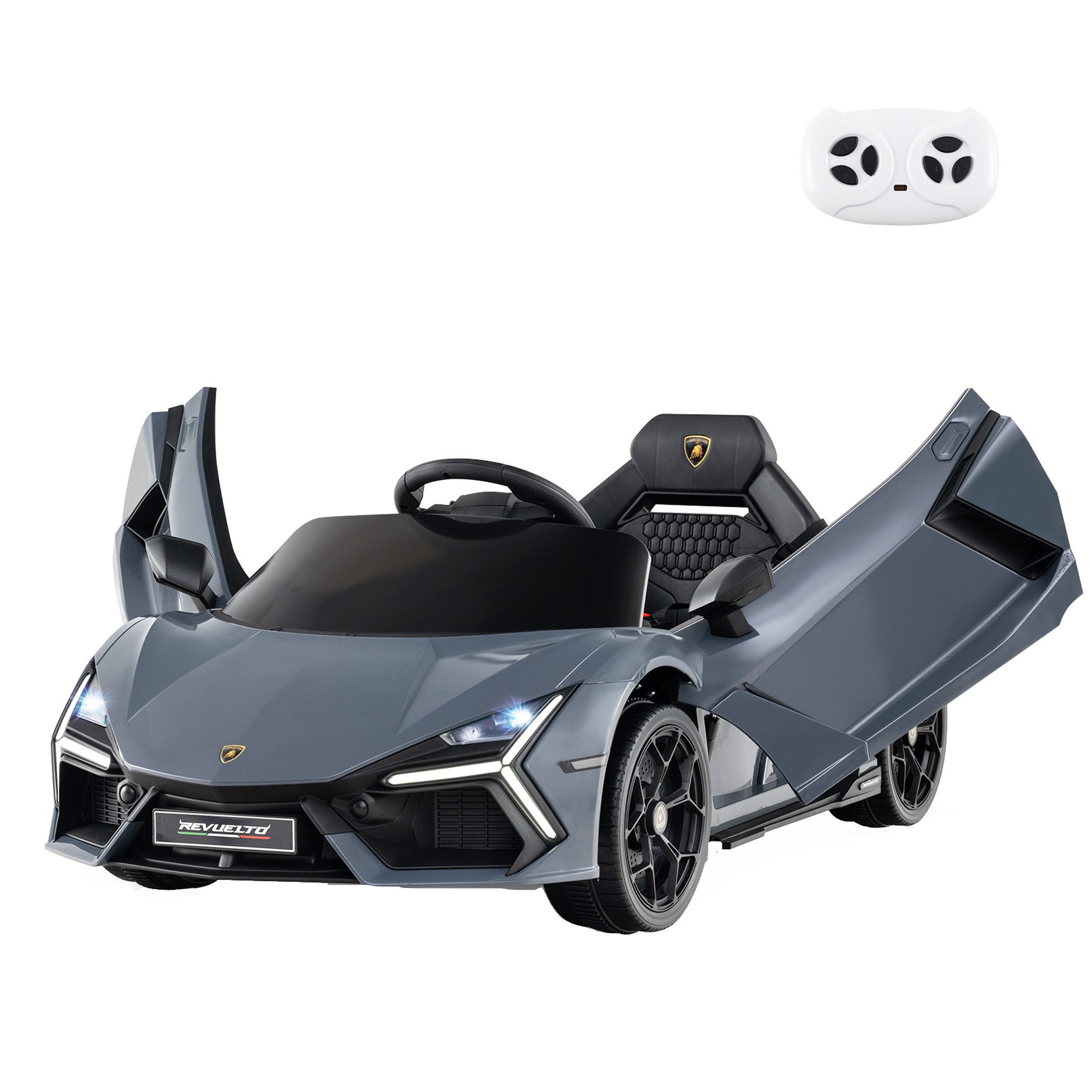 KOMFOTTEU Elektro-Kinderauto, Belastbarkeit 25 kg, mit Fernbedienung & LED- günstig online kaufen