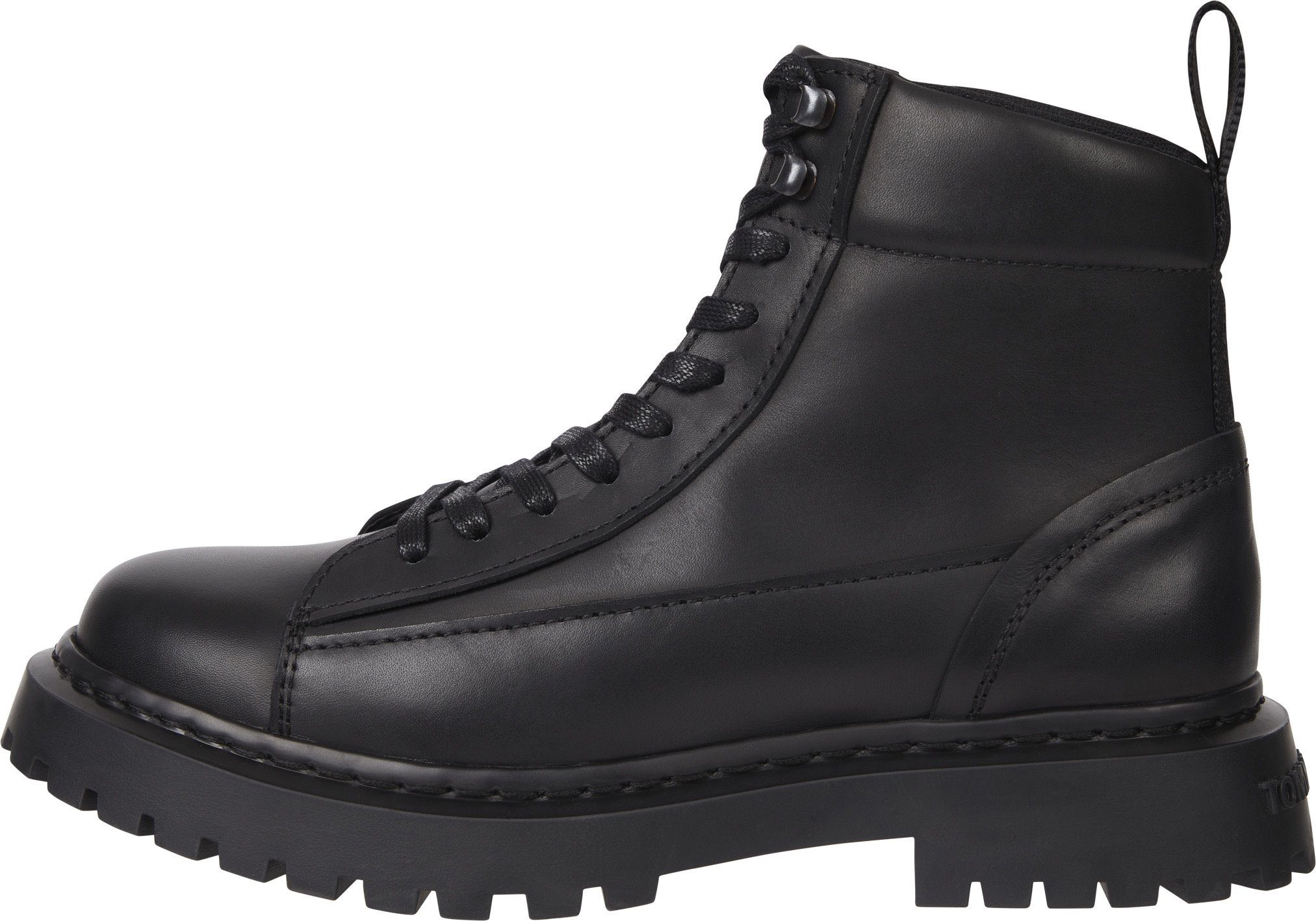 Tommy Jeans TJM LACE UP BOOT Schnürstiefelette in derber Optik