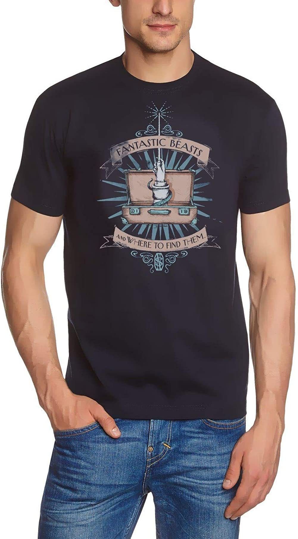 Harry Potter Print-Shirt Fantastic Beasts and Where to Find Them Harry Pott günstig online kaufen