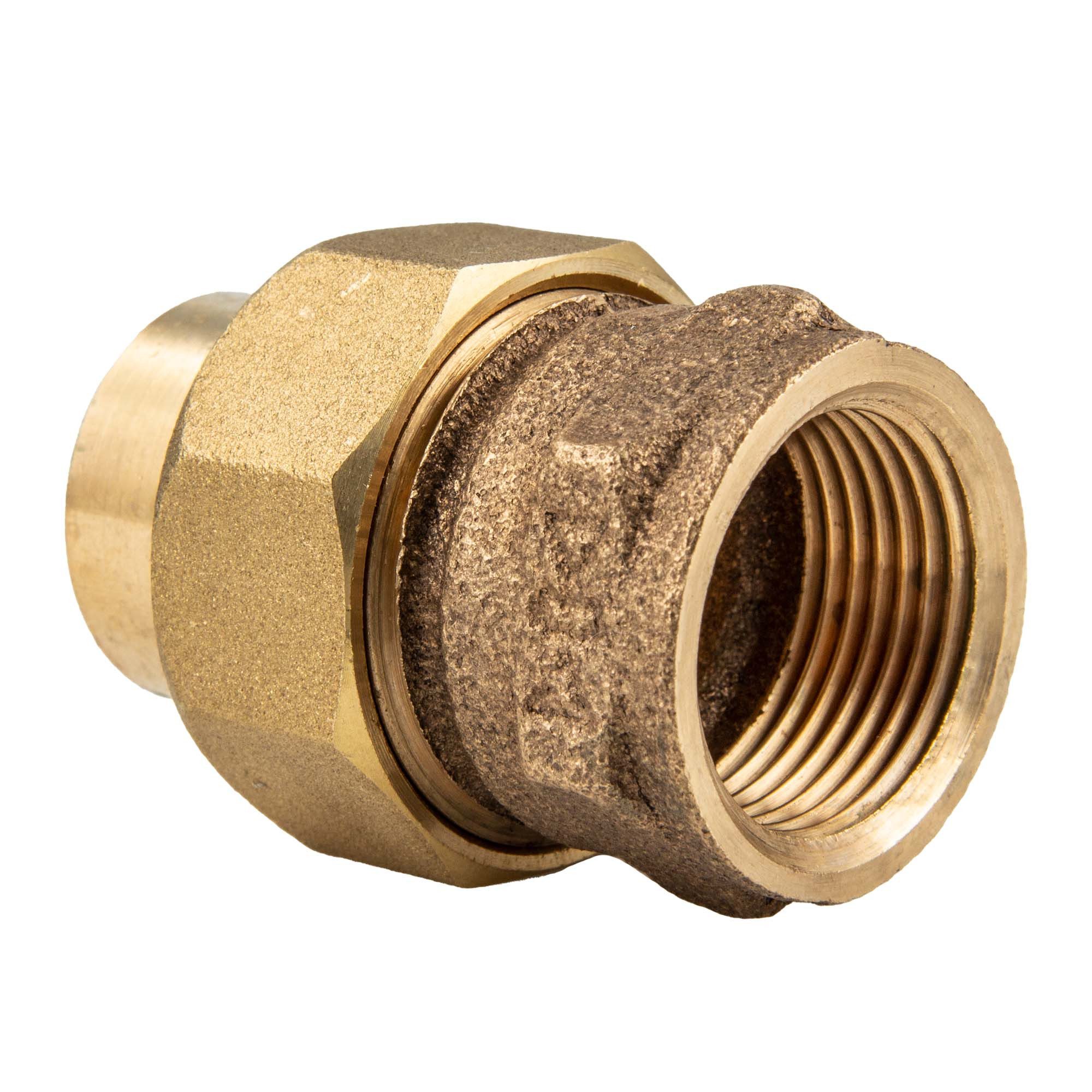 Conex Bänninger Lötfitting Rotguss-Verschraubung konischdichtend mit IG - Typ 4340G, 15 mm x 1/2 Zoll