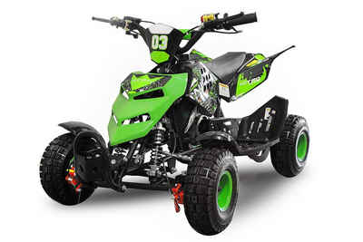 Nitro Motors Dirt-Bike »Kinderquad Verbrenner 49cc mini Kinder Quad Repti 6" Kinderfahrzeug Pocketquad Quad ATV Bike«, 1 Gang