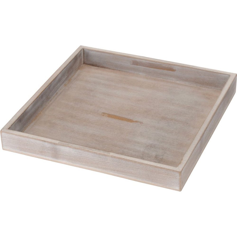 Koopmann Dekoteller Tablett - aus Holz günstig online kaufen