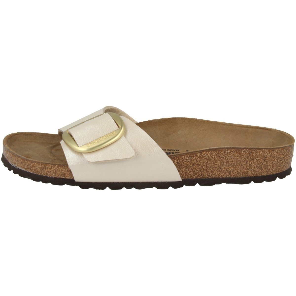 Birkenstock Madrid Big Buckle Birko-Flor schmal Damen Sandale Sandaletten, Sommerschuhe, Badeschuhe, Riemchen, Schlappen