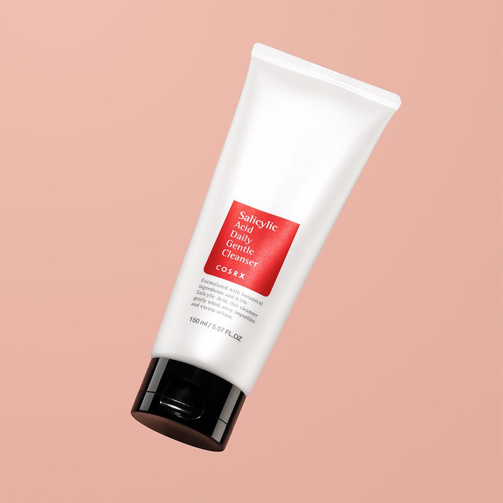 Cosrx Gesichtsreinigungsgel SALICYLIC ACID DAILY GENTLE CLEANSER, mildes Salicylsäure Waschpeeling
