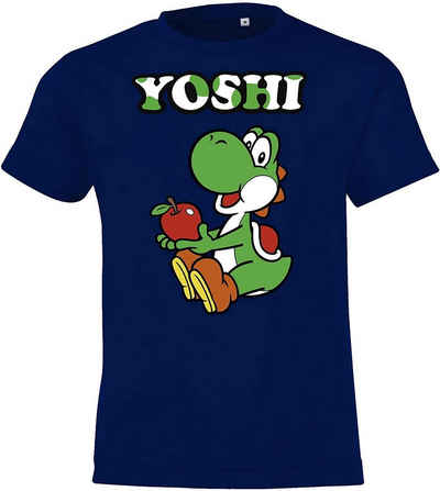 Youth Designz T-Shirt Kinder Baby T-Shirt Yoshi für Jungen & Mädchen mit trendigem Front Print