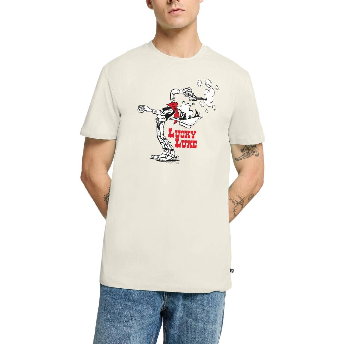 T-Shirt Lucky Luke Knallharter Cowboy Männer Premium T-Shirt