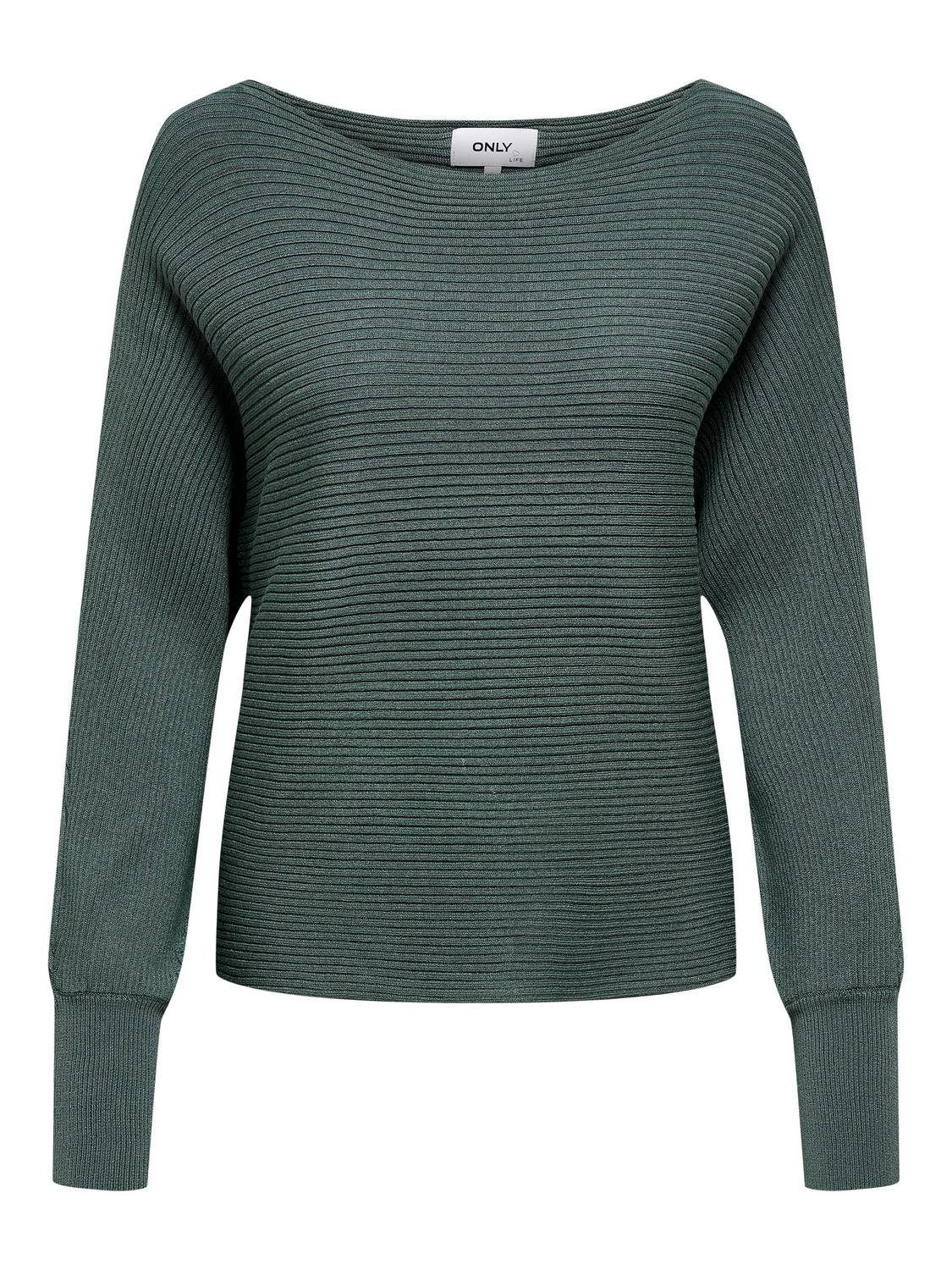 ONLY Sweatshirt ONLADALINE L/S SHORT PULLO KNT NOOS