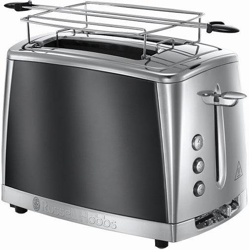 RUSSELL HOBBS Toaster Luna Moonlight 23221-56, 2 kurze Schlitze, 1550 W,  Lift&Look Funktion ermöglicht das Anschauen des Toastes während des Röstens