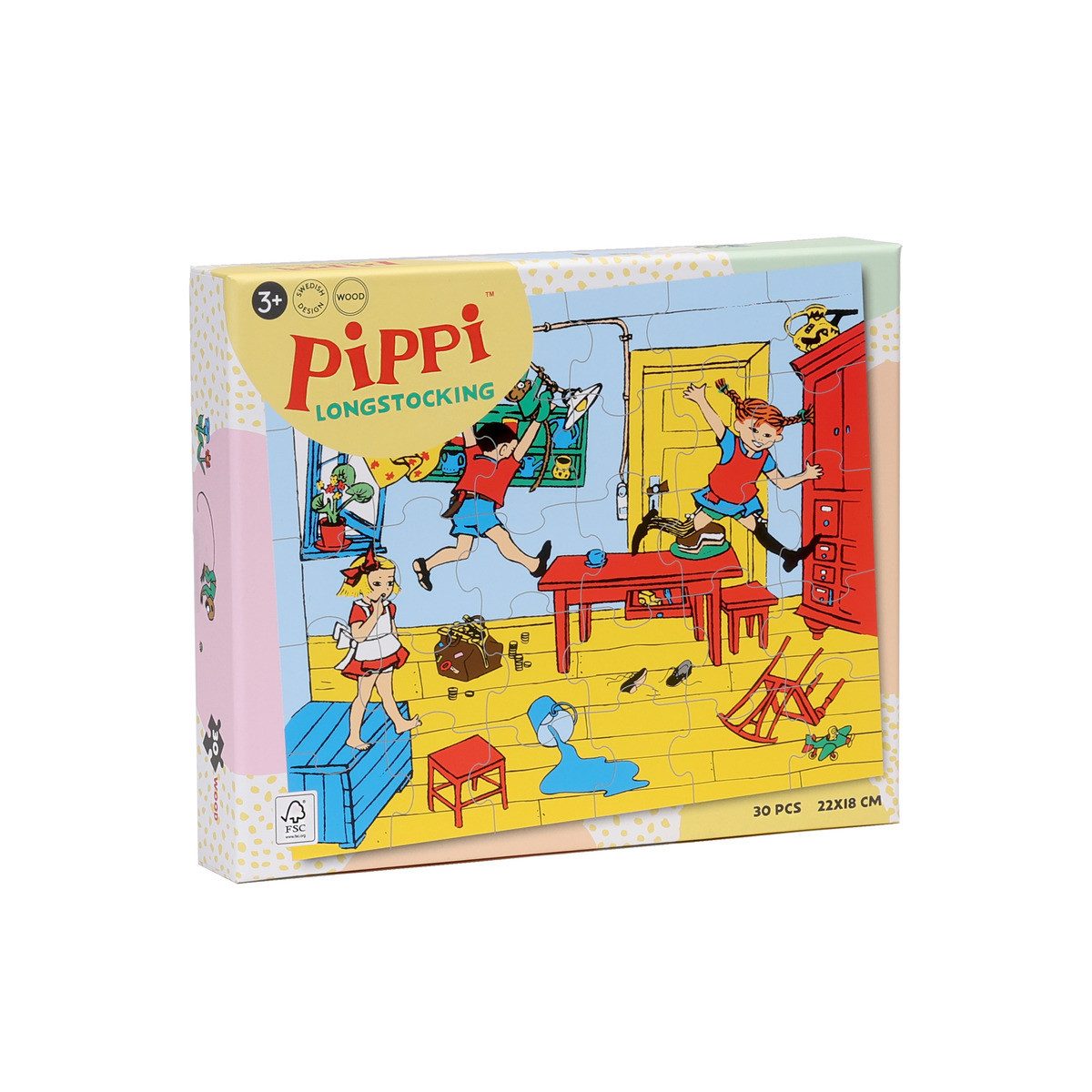 Pippi Langstrumpf Puzzle Pippi Langstrumpf Unisex Kinder, 30 Puzzleteile günstig online kaufen