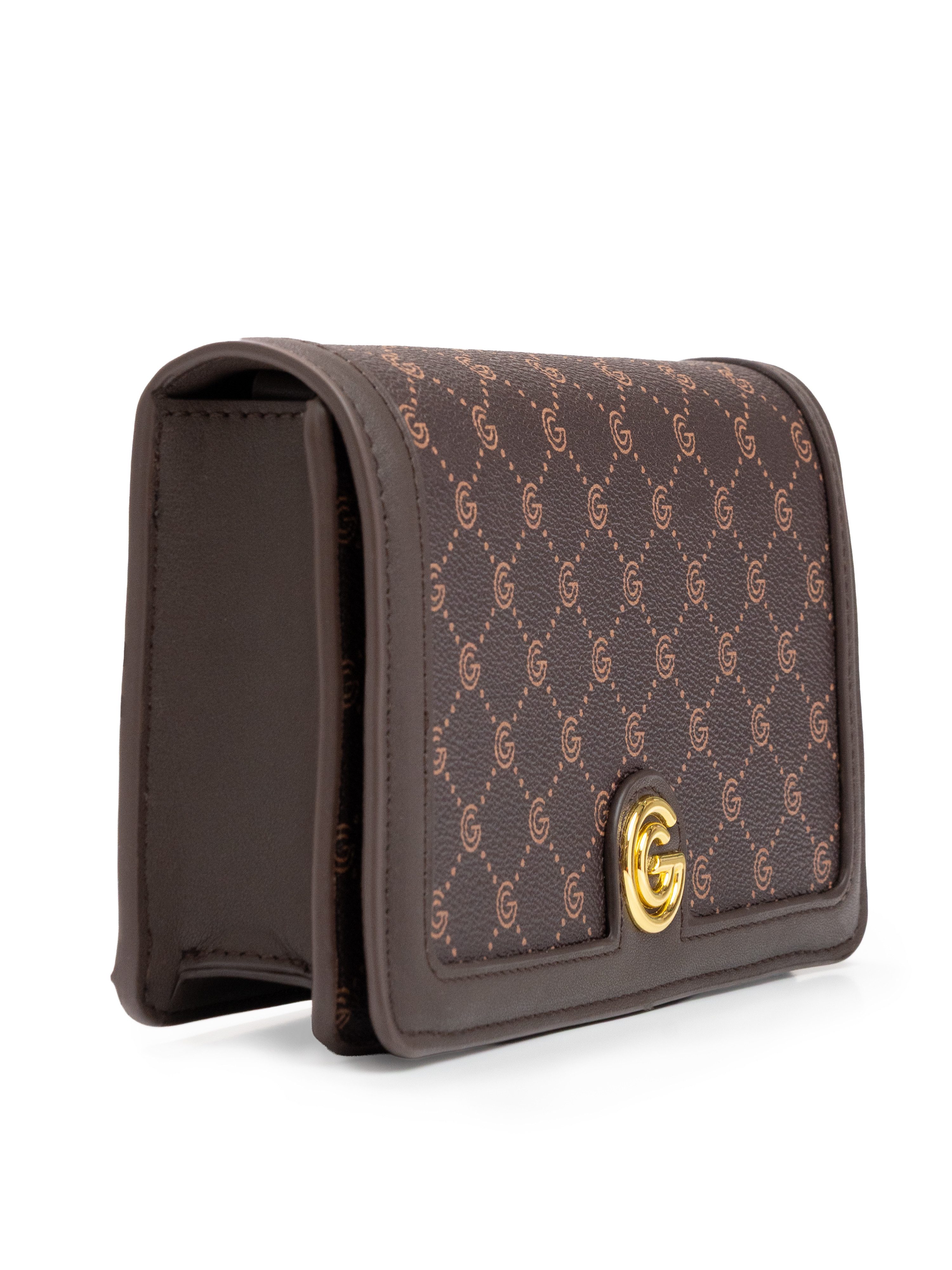 GABRIELLA G By Gabriella Gucci Geldbörse QUEEN, Damen Portemonnaie, Geldbeutel, Schultertasche im Querformat