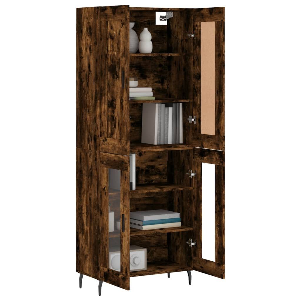 vidaXL Highboard Highboard Räuchereiche 69,5x34x180 cm günstig online kaufen