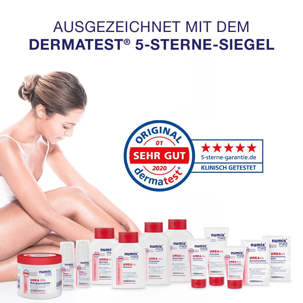 Körperbutter Urea Creme 10% 1200 ml - Körpercreme trockene Haut, mikroplastikfrei