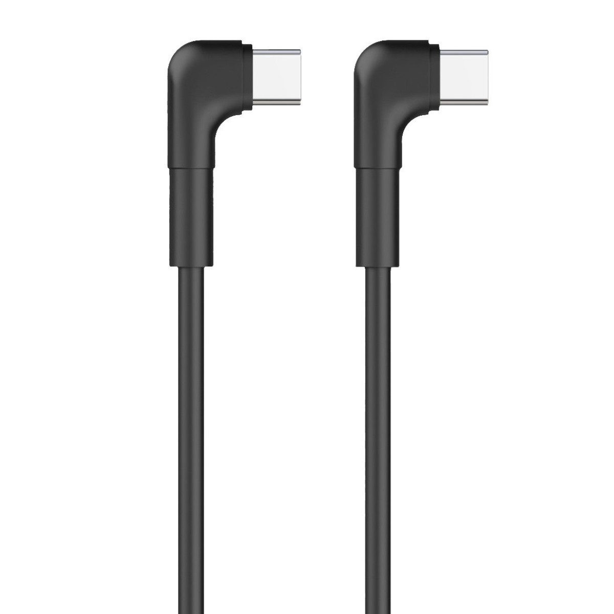 MaXlife MXUC-09 USB-Kabel, USB C, (100 cm), 60W Winkelkabel für schnelles Laden mit USB C Anschluss