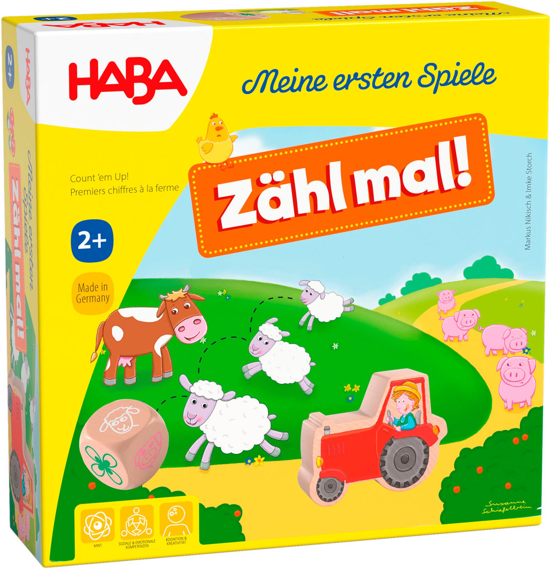 Haba Spiel Meine ersten Spiele - Zähl mal!, Kinderspiel, Made in Germany