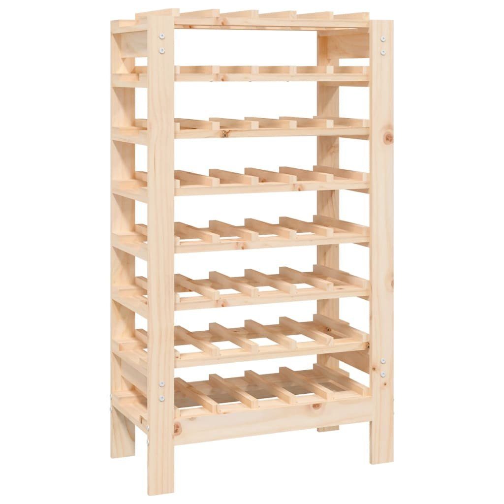 furnicato Weinregal 61,5x30x107,5 cm Massivholz Kiefer, 1-tlg.
