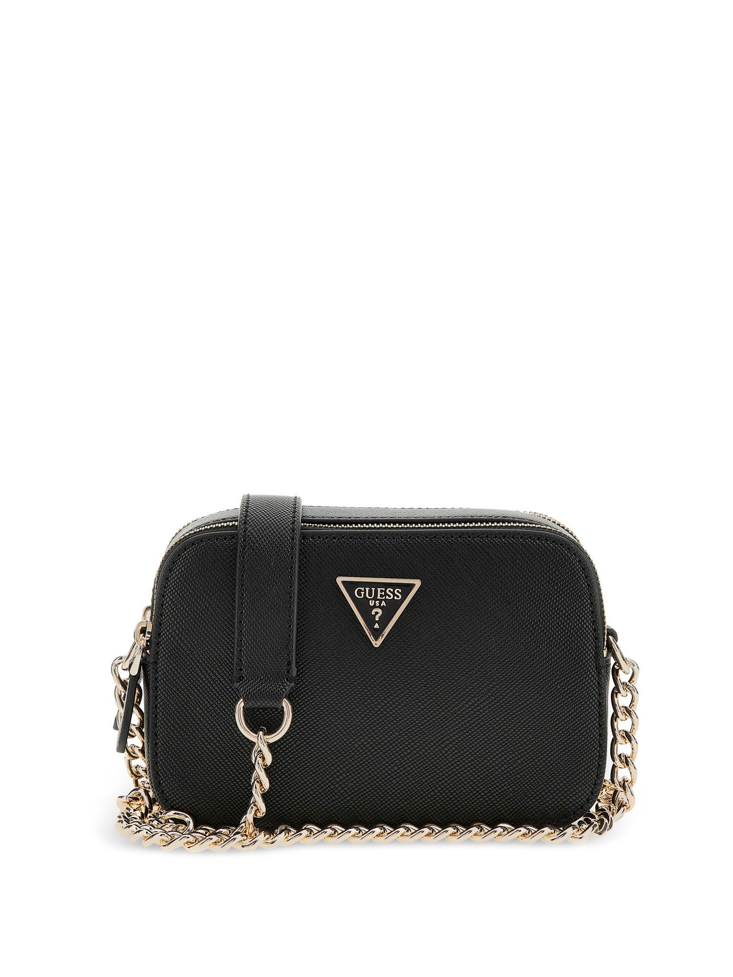 Guess Umhängetasche NOELLE II CROSSBODY CAMERA, Handtasche, Abendtasche, Schultertasche mit Umhängekette – Bild 5 von 5