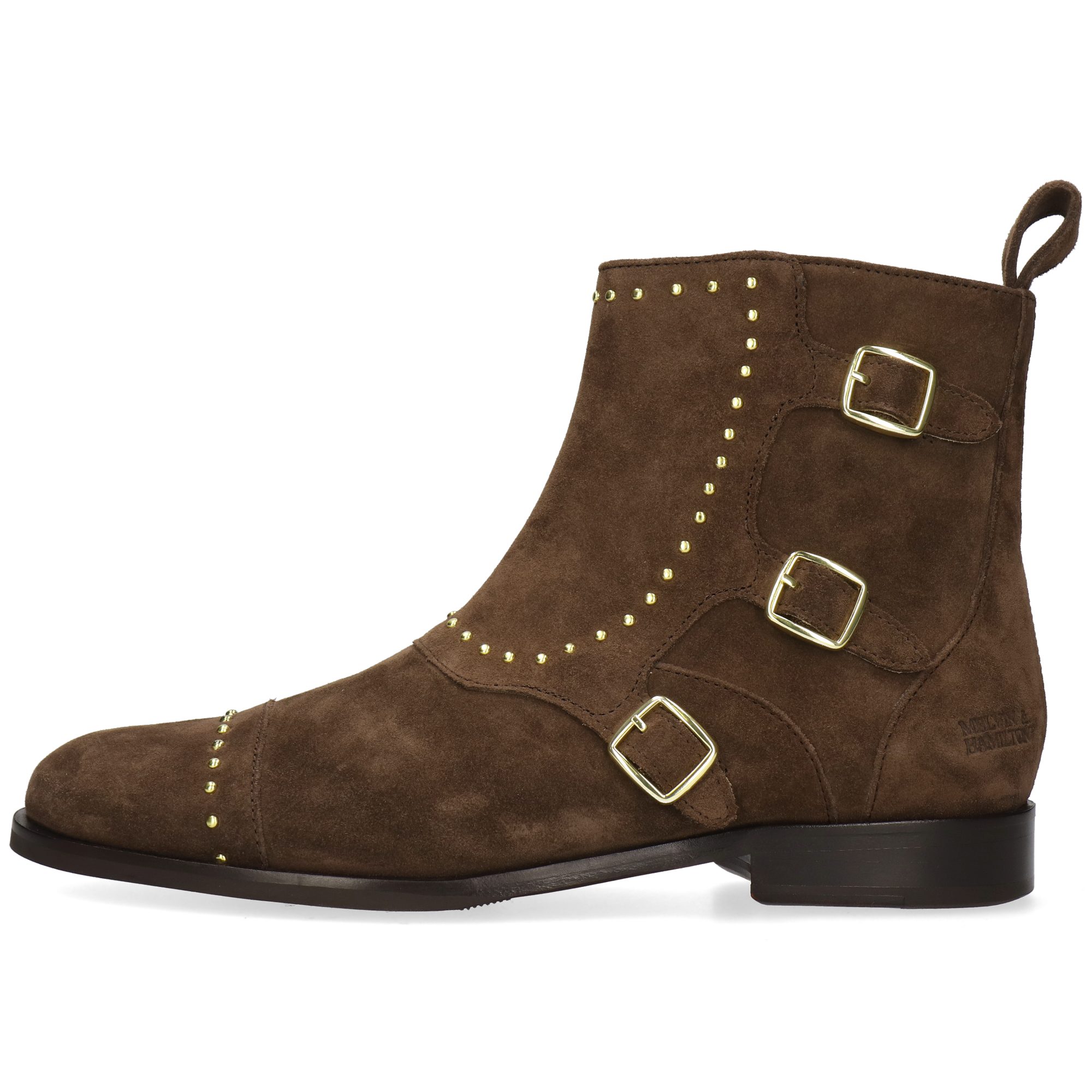 Melvin & Hamilton Susan 45 Leder-Stiefeletten für Damen Stiefelette Flache Absätze, Echtes Leder