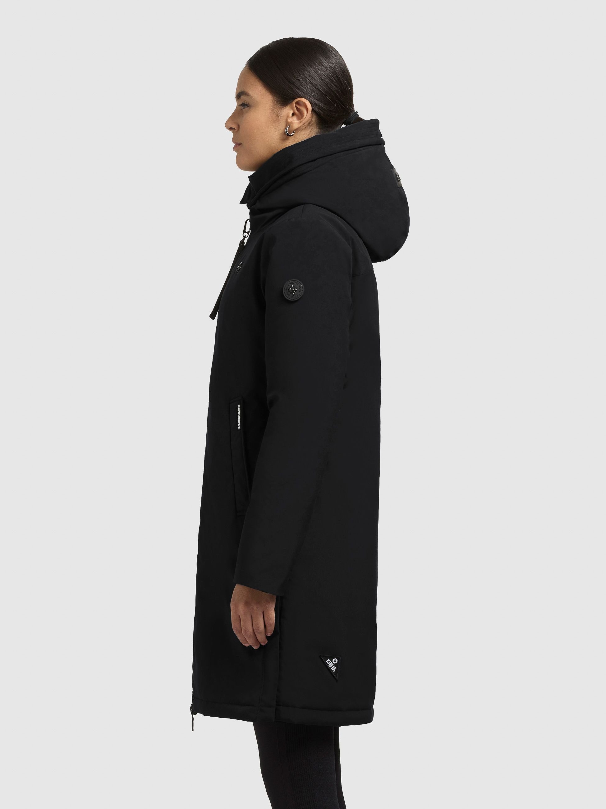 khujo Winterjacke YAAK4 leicht wattiert, große Kapuze, Zwei-Wege-Reißversch günstig online kaufen